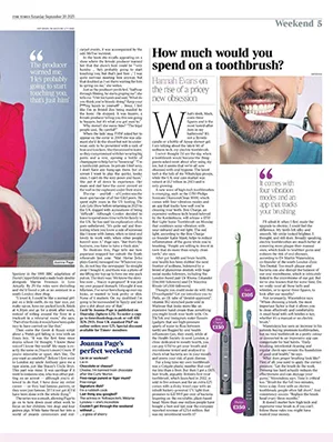 The Times, September 2025, featuring Dr Manrina Rhode